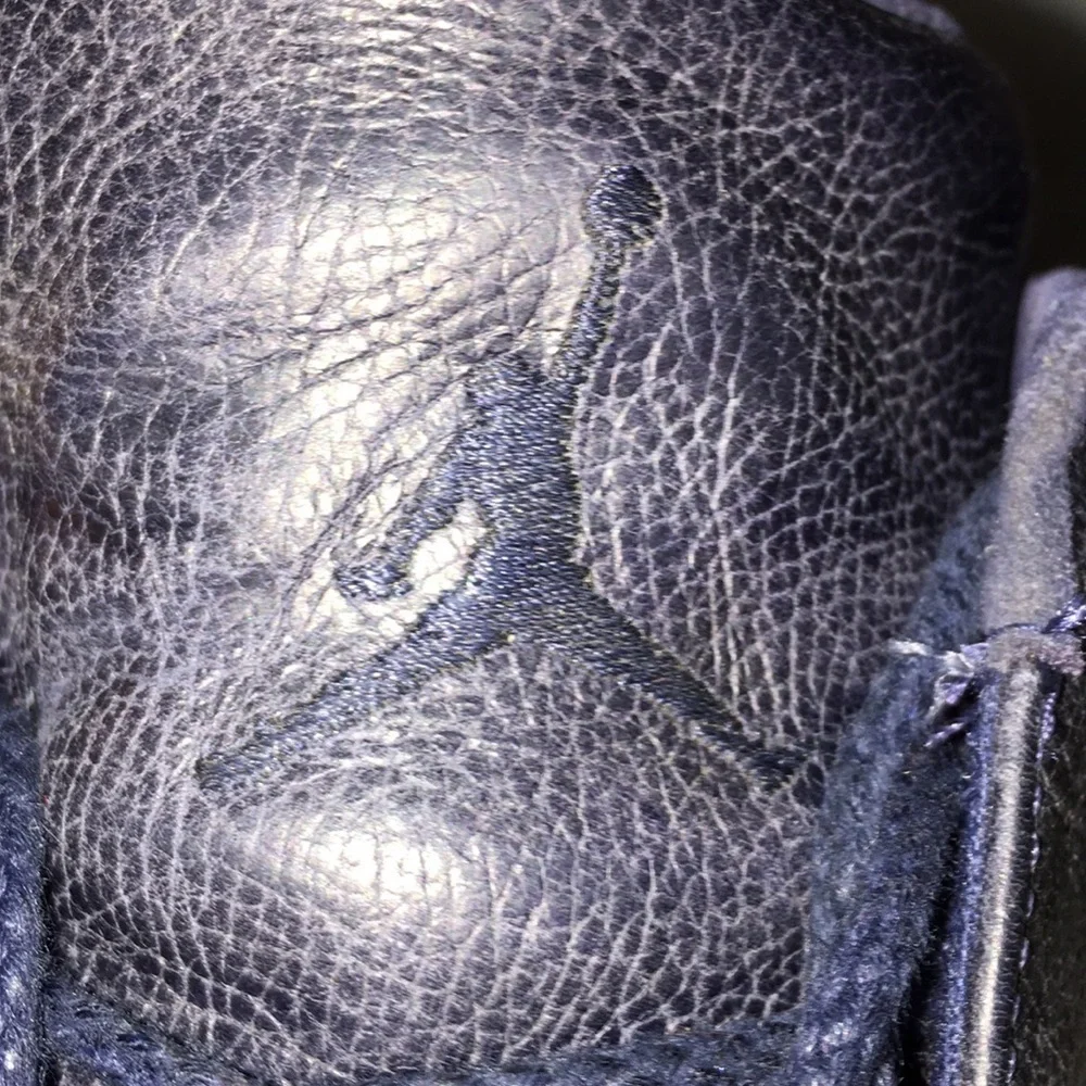 Jordan Men's Navy Blue Low-Top Sneakers